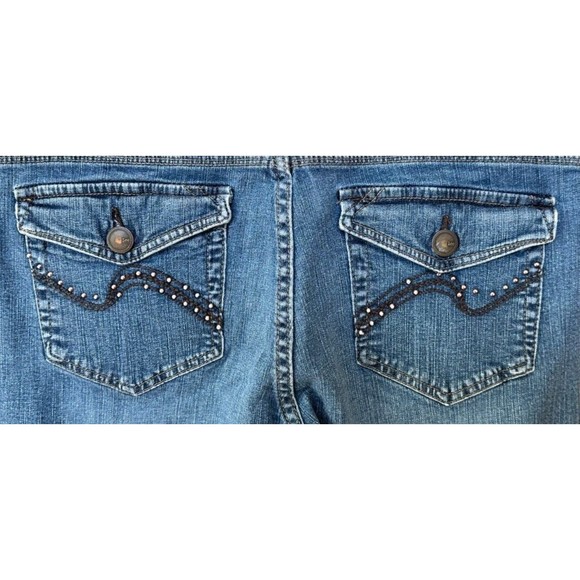 Lee Women's Slender Secret Flap Pocket Straight Leg Jeans Size 6 - Picture 4 of 7